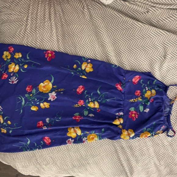 Blue floral dress - Picture 2 of 7